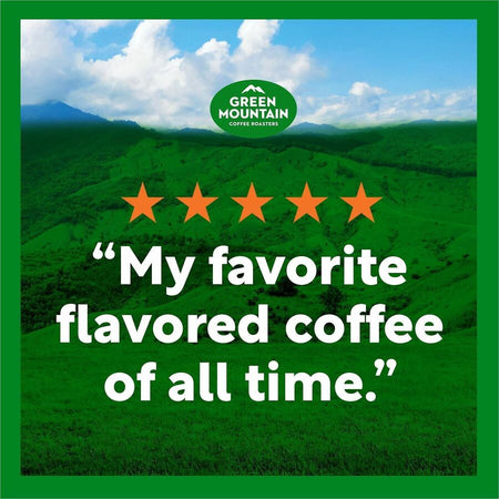 Green Mountain Coffee Roasters® K-Cup Caramel Vanilla Cream - Compatible with Keurig Brewer - Regular - Light
