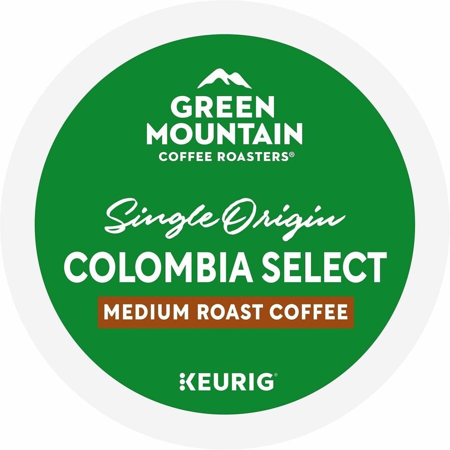 Green Mountain Coffee Roasters® K-Cup Colombia Select - Compatible with Keurig Brewer - Regular - Medium