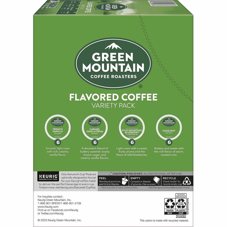 Green Mountain Coffee Roasters® K-Cup - Compatible with Keurig Brewer - Light