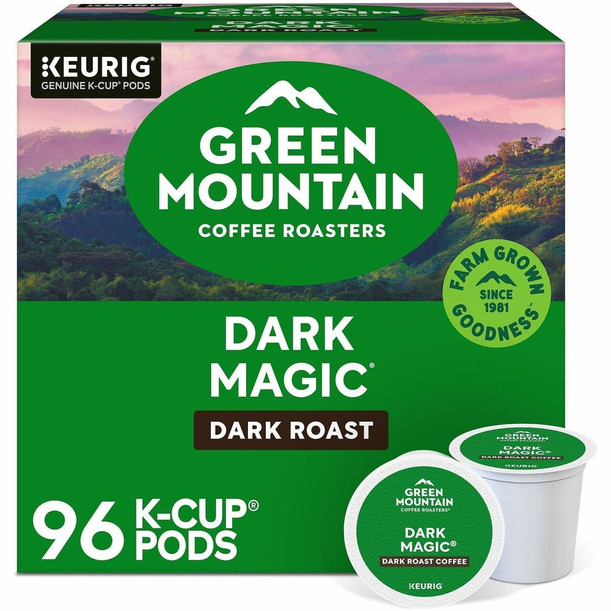Green Mountain Coffee Roasters® K-Cup Dark Magic - Compatible with Keurig Brewer - Regular - 24/Box