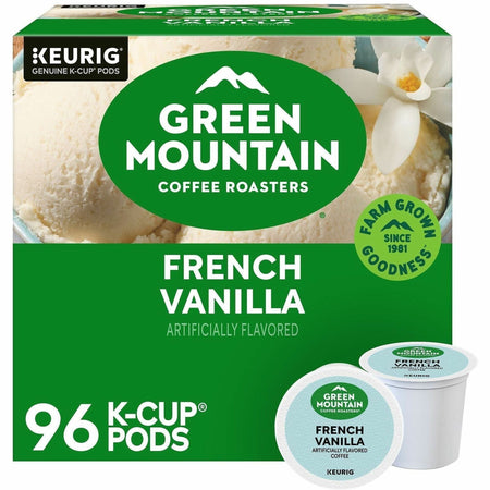 Green Mountain Coffee Roasters® K-Cup French Vanilla - Compatible with Keurig Brewer - Regular - Light