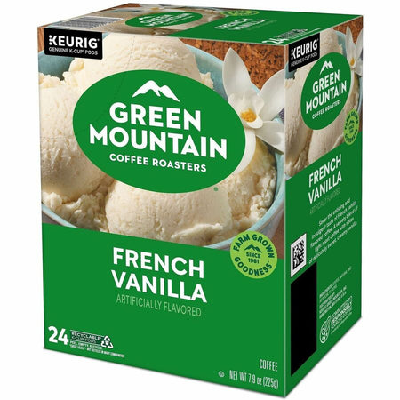 Green Mountain Coffee Roasters® K-Cup French Vanilla - Compatible with Keurig Brewer - Regular - Light