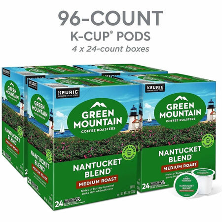 Green Mountain Coffee Roasters® K-Cup Nantucket Blend - Compatible with Keurig Brewer - Regular - Medium