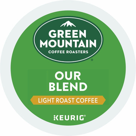 Green Mountain Coffee Roasters® K-Cup Our Blend - Compatible with Keurig Brewer - Regular - Light - 24/Box