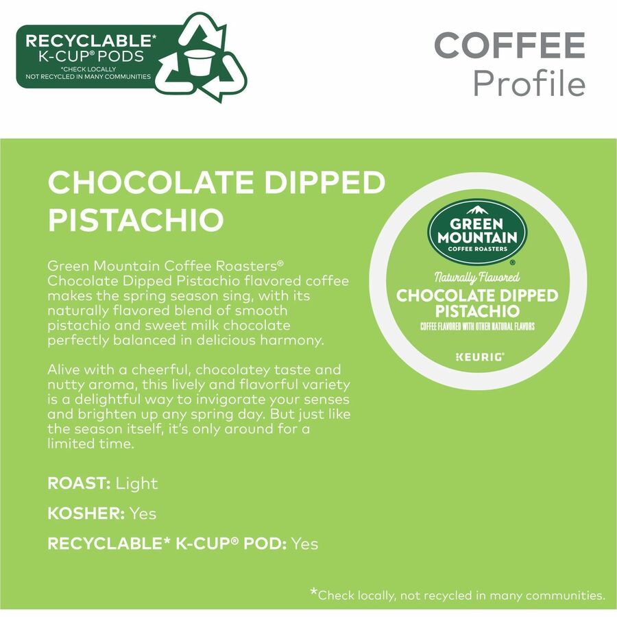 Green Mountain Coffee Roasters® K-Cup Pod - Compatible with Keurig Brewer - Smooth