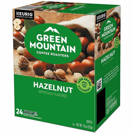 Green Mountain Coffee Roasters® K-Cup Pod Hazelnut Keurig Single-Serve pods Light Roast 24 Count