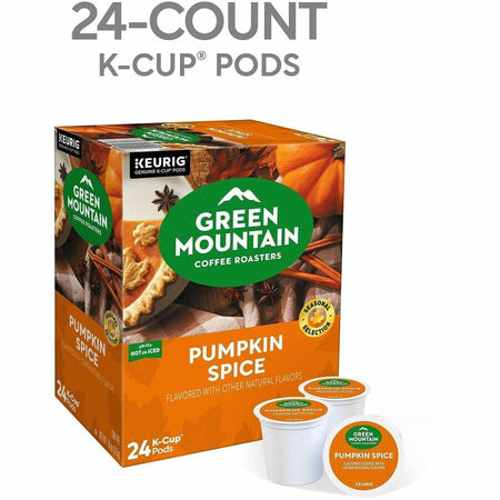 Green Mountain Coffee Roasters® K-Cup Pod Pumpkin Spice Keurig Single-Serve Pods Light Roast 24 Count
