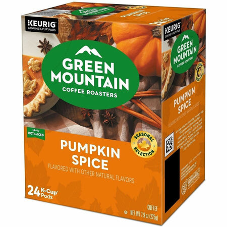 Green Mountain Coffee Roasters® K-Cup Pod Pumpkin Spice Keurig Single-Serve Pods Light Roast 24 Count