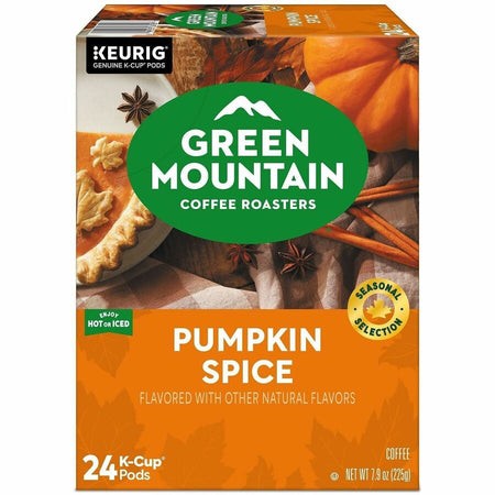 Green Mountain Coffee Roasters® K-Cup Pod Pumpkin Spice Keurig Single-Serve Pods Light Roast 24 Count