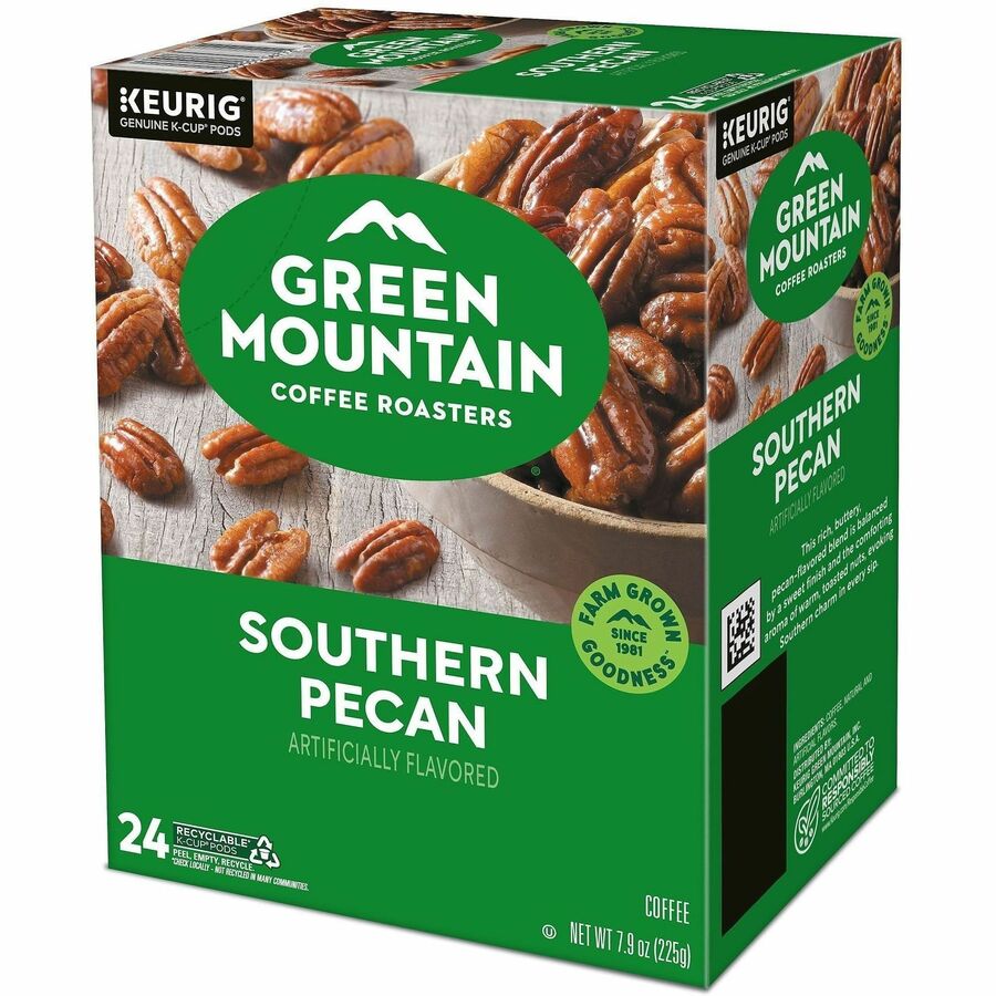 Green Mountain Coffee Roasters® K-Cup Pod Southern Pecan Keurig Single-Serve pods Light Roast 24 Count