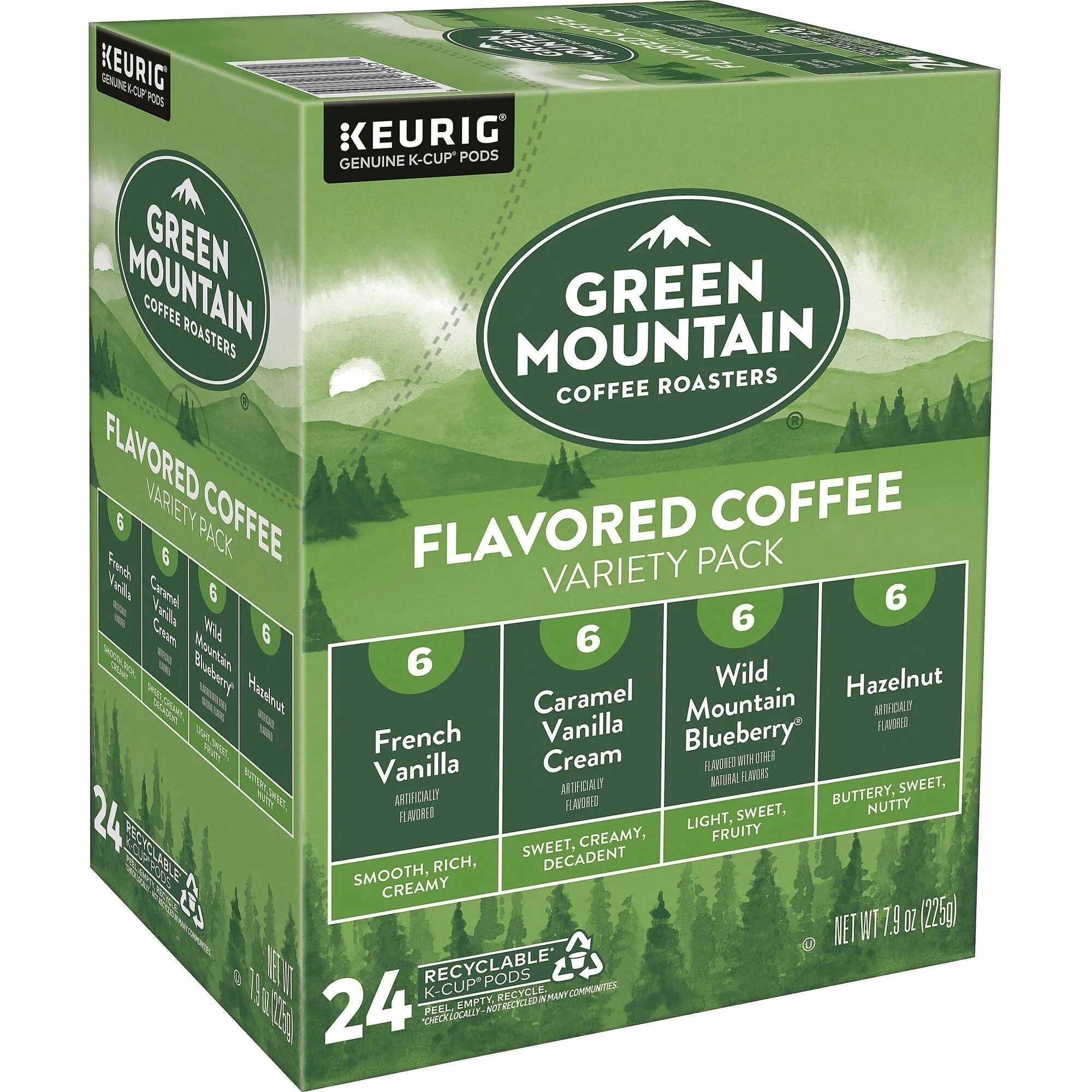 Green Mountain Coffee Roasters® K-Cup - Variety Pack - Light Roast - 24 Count