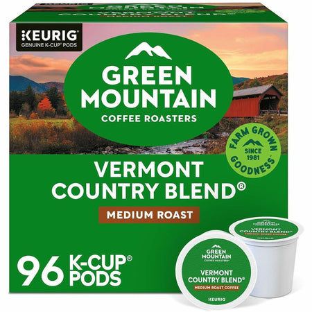 Green Mountain Coffee Roasters® K-Cup Vermont Country Blend - Compatible with Keurig Brewer - Regular - Medium