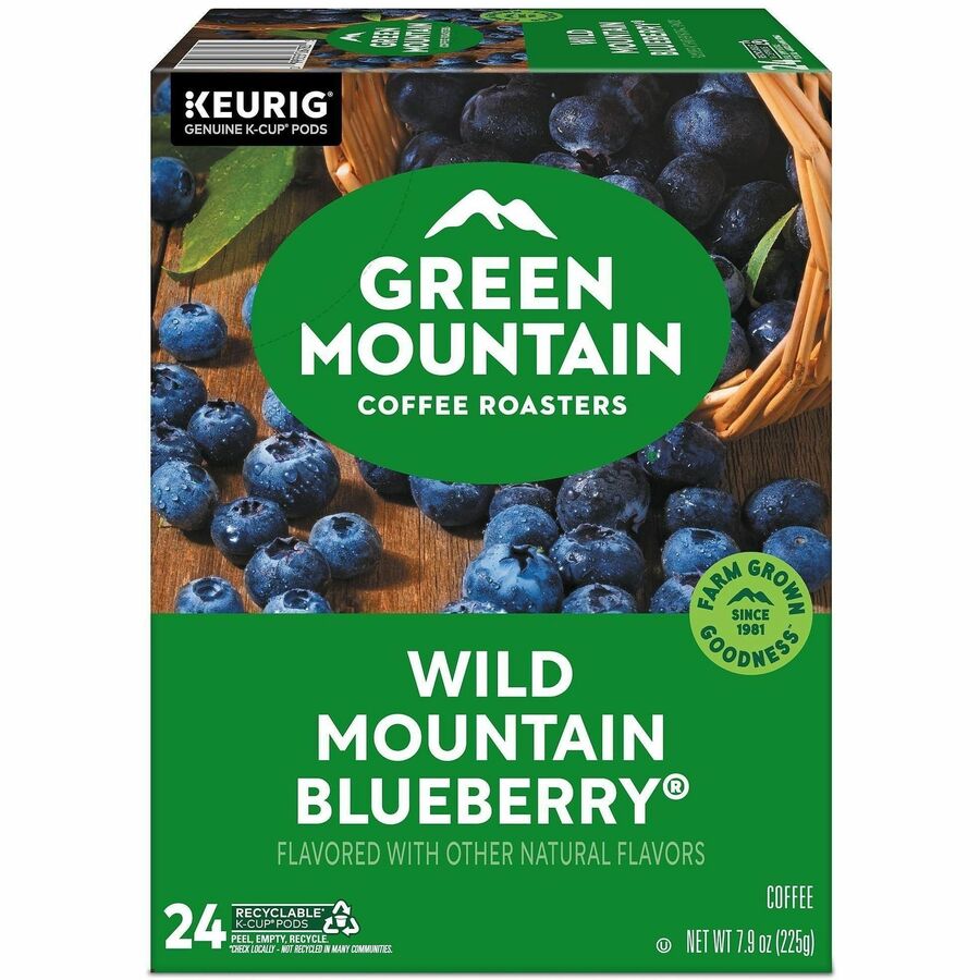 Green Mountain Coffee Roasters® K-Cup Wild Blueberry - Compatible with Keurig Brewer - Regular