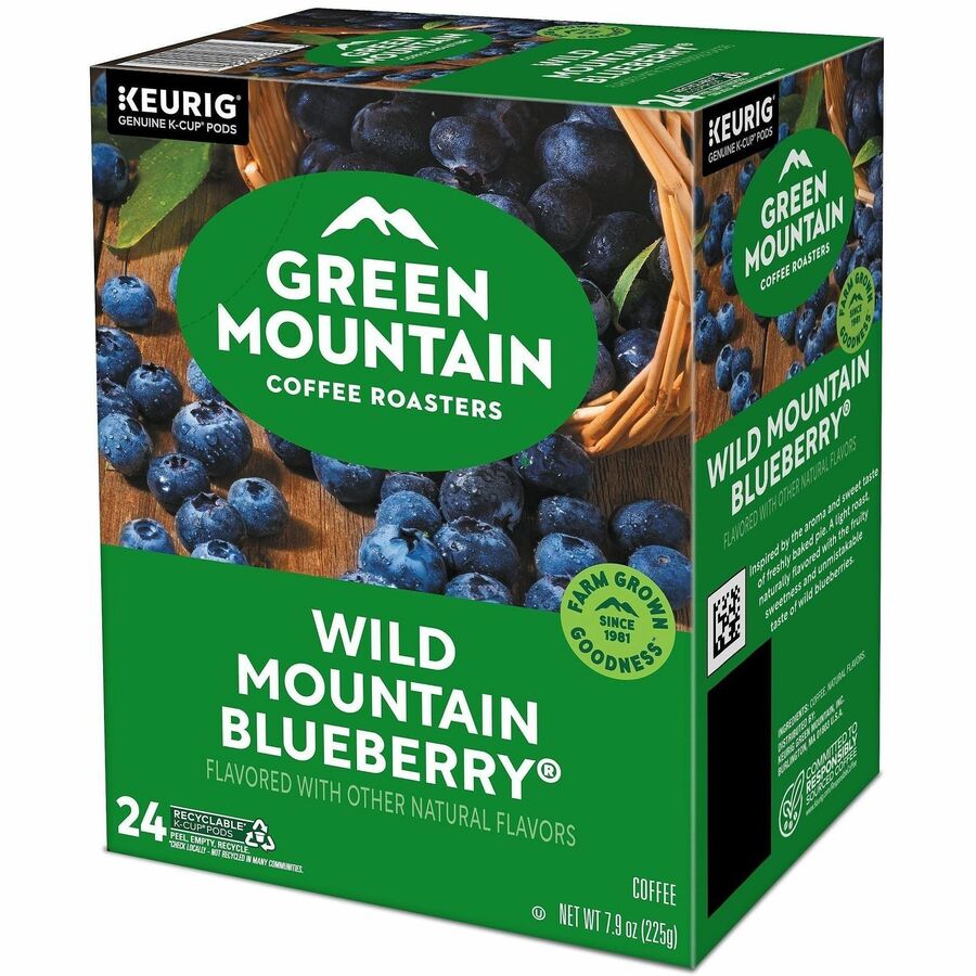 Green Mountain Coffee Roasters® K-Cup Wild Blueberry - Compatible with Keurig Brewer