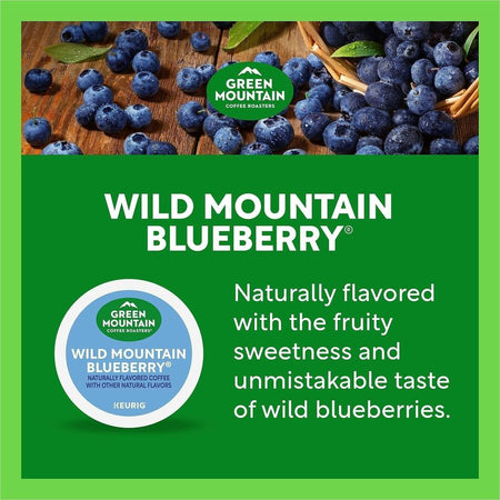 Green Mountain Coffee Roasters® K-Cup Wild Blueberry - Compatible with Keurig Brewer - Regular