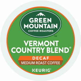 Green Mountain Coffee Roasters® K-Cup Vermont Country Blend Decaf - Compatible with Keurig Brewer - Medium
