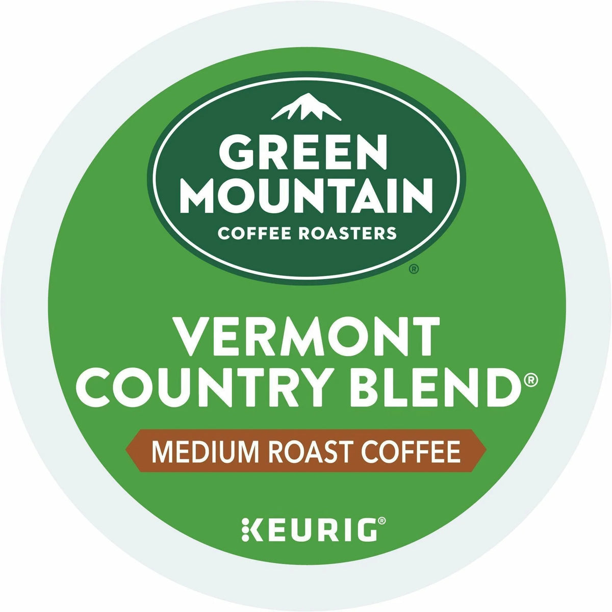 Green Mountain Coffee Roasters® Vermont Country Blend K-Cup - Regular Medium - 24/Box - 4/Carton