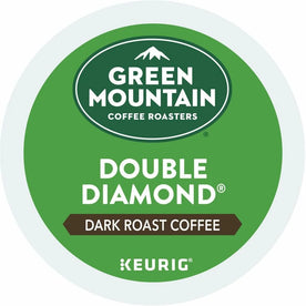 Green Mountain Coffee K-Cup Pod Double Diamond Keurig Single-Serve pods Dark Roast 24 Count