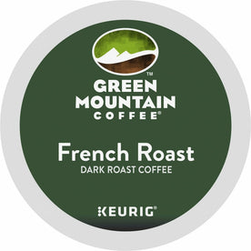 Green Mountain Coffee Roasters® K-Cup French Roast - Compatible with Keurig Brewer - Regular - Dark