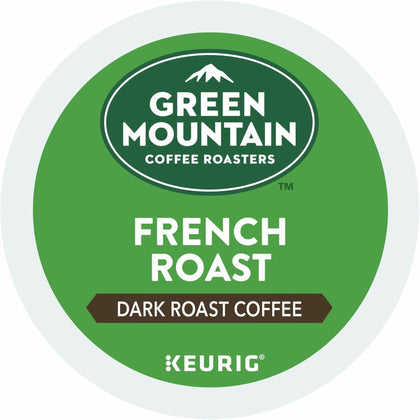 Green Mountain French Roast K-Cup Coffee - Bold Dark - 24 Count