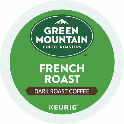 Green Mountain French Roast K-Cup Coffee - Bold Dark - 24 Count