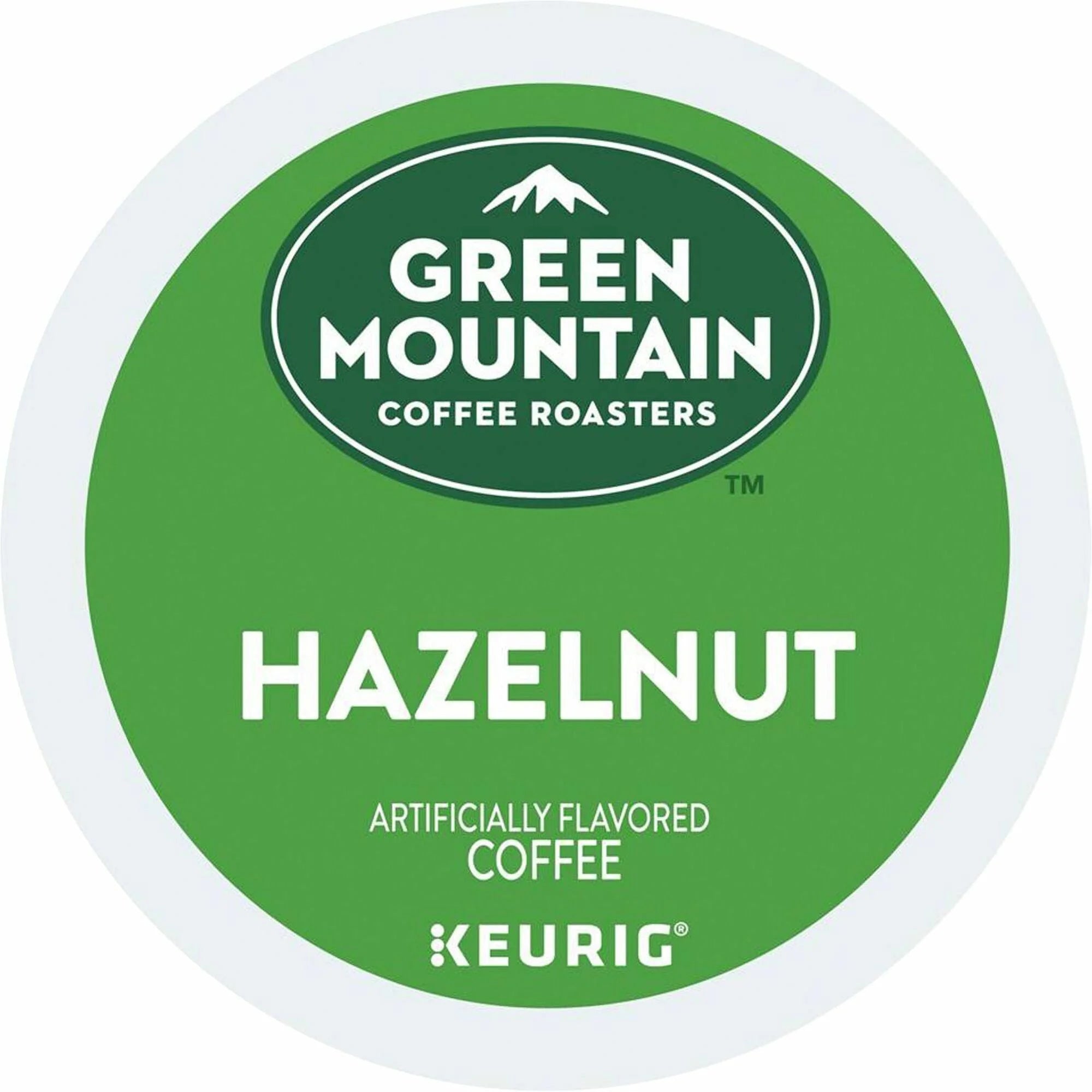 Green Mountain Hazelnut Coffee K-Cups - Light Roast - 24/Box - 4/Carton