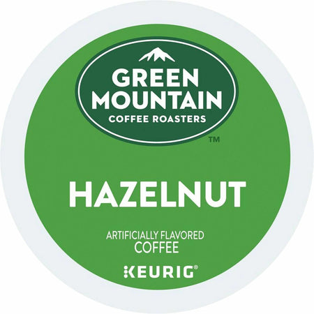 Green Mountain Hazelnut Coffee K-Cups - Light Roast - 24/Box - 4/Carton
