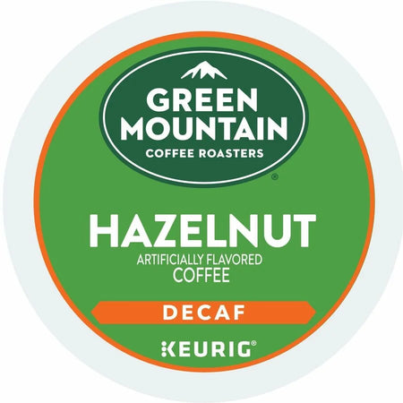Green Mountain Hazelnut Decaf Coffee Pods - 24 Count - Light Roast