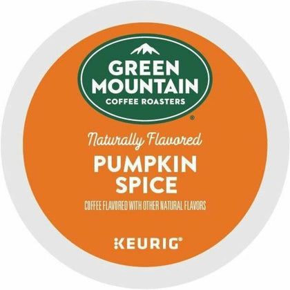 Green Mountain Pumpkin Spice K-Cup Pods - 24 Count - Light Roast - Coffee