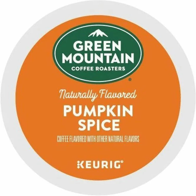 Green Mountain Pumpkin Spice K-Cup Pods - 24 Count - Light Roast - Coffee