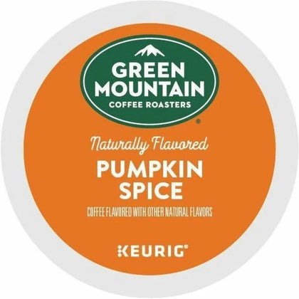 Green Mountain Pumpkin Spice K-Cup Pods - 24 Count - Light Roast - Coffee