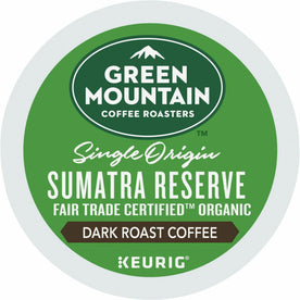 Green Mountain Coffee Roasters® K-Cup Sumatran Reserve Extra Bold - Compatible with Keurig Brewer - Regular - Dark