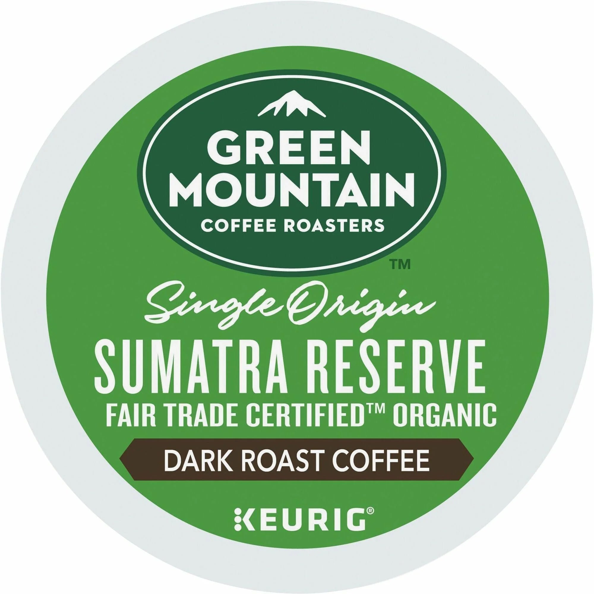 Green Mountain Sumatran Reserve Extra Bold K-Cups - Dark Roast - 24/Box - Coffee