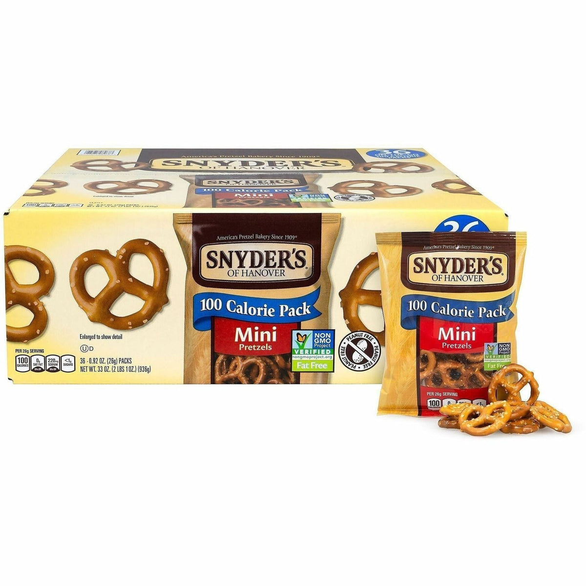 Green Rabbit 100-Calorie Mini Pretzels - 2000