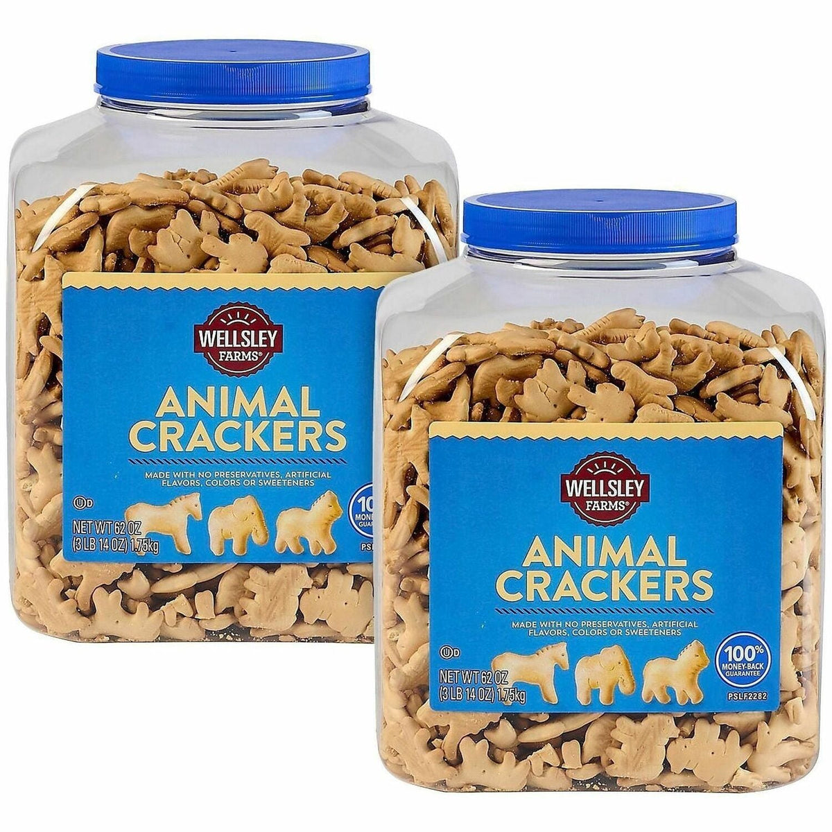 Green Rabbit All-Natural Animal Crackers - Preservative-free No Artificial Flavor Color Sweeteners - Snacks