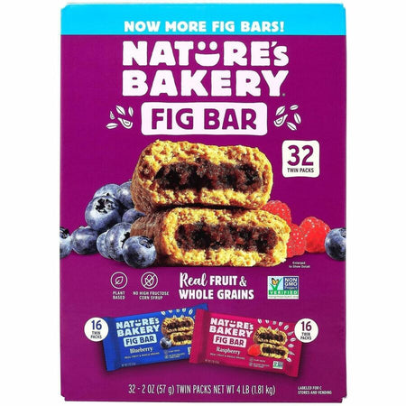 Green Rabbit Blueberry & Raspberry Fig Bars - Front
