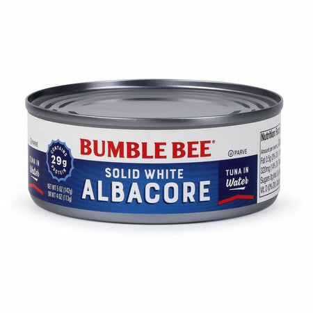 Green Rabbit Bumble Bee Solid White Albacore Tuna - 5 oz - 8 / Carton - Snacks