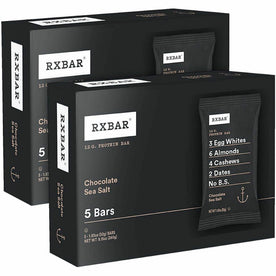 Green Rabbit Chocolate Protein Bars - Gluten-free - Sea Salt - 1.83 oz - 2 / Carton - Snacks
