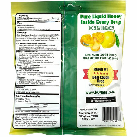 Green Rabbit Cough Reliever - Rear