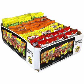 Green Rabbit Flamin’ Hot Mix - Individually Wrapped - 30 / Carton - Snacks