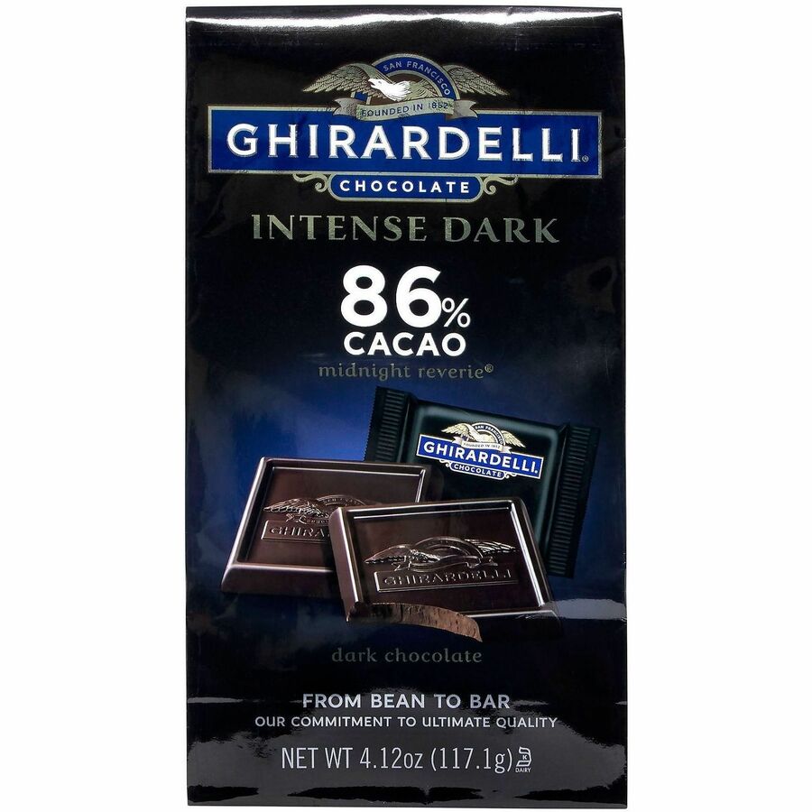 Green Rabbit Ghirardelli Intense Dark Singles - Front