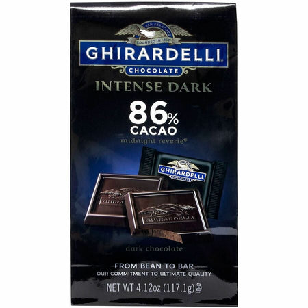 Green Rabbit Ghirardelli Intense Dark Singles - Front
