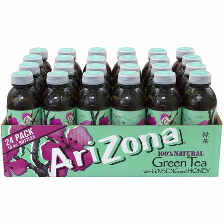 Green Rabbit Ginseng and Honey Tea Bottle - 24 / Carton