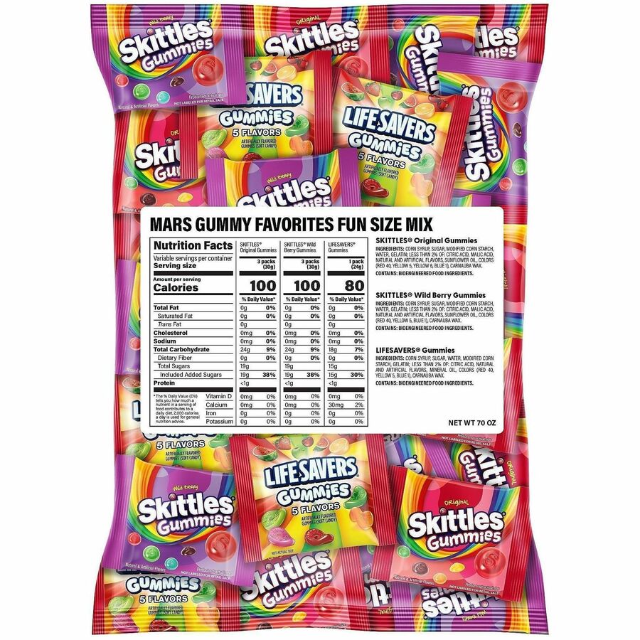 Green Rabbit Gummy Candy Bulk Bag - Rear