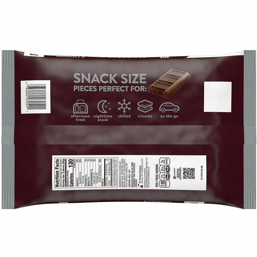Green Rabbit Hershey's Snack-Size Milk Chocolate - Rear