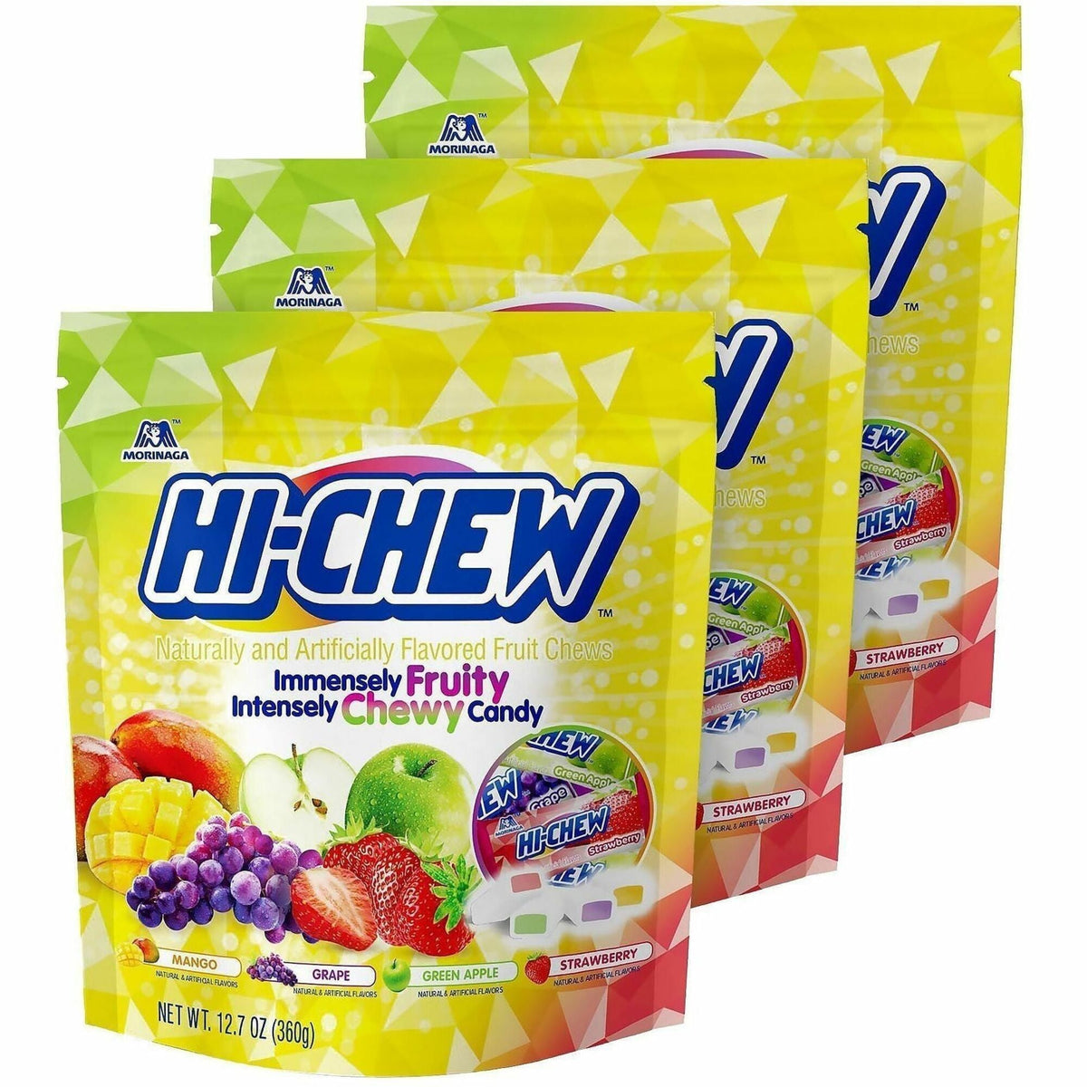 Green Rabbit Hi-Chew Fruit Chews - 2000