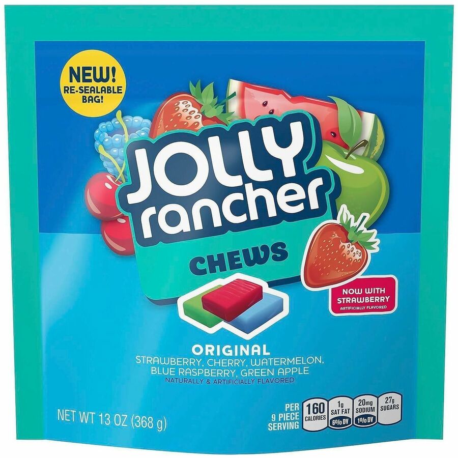 Green Rabbit Jolly Rancher Original Hard Candy - Front