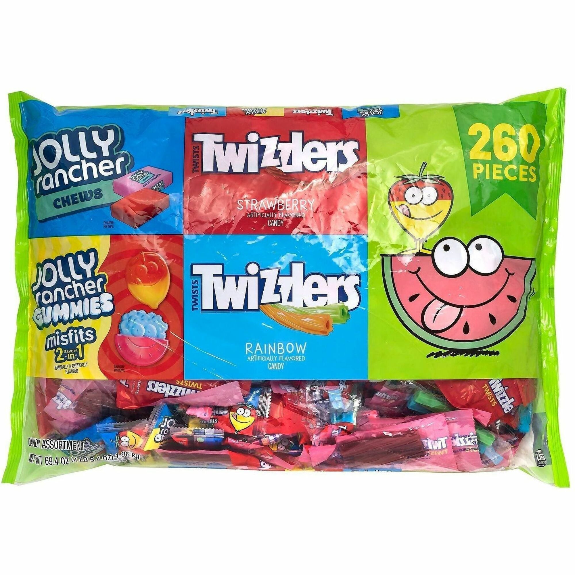 Green Rabbit Jolly Rancher & Twizzlers VarietyPack - 2000