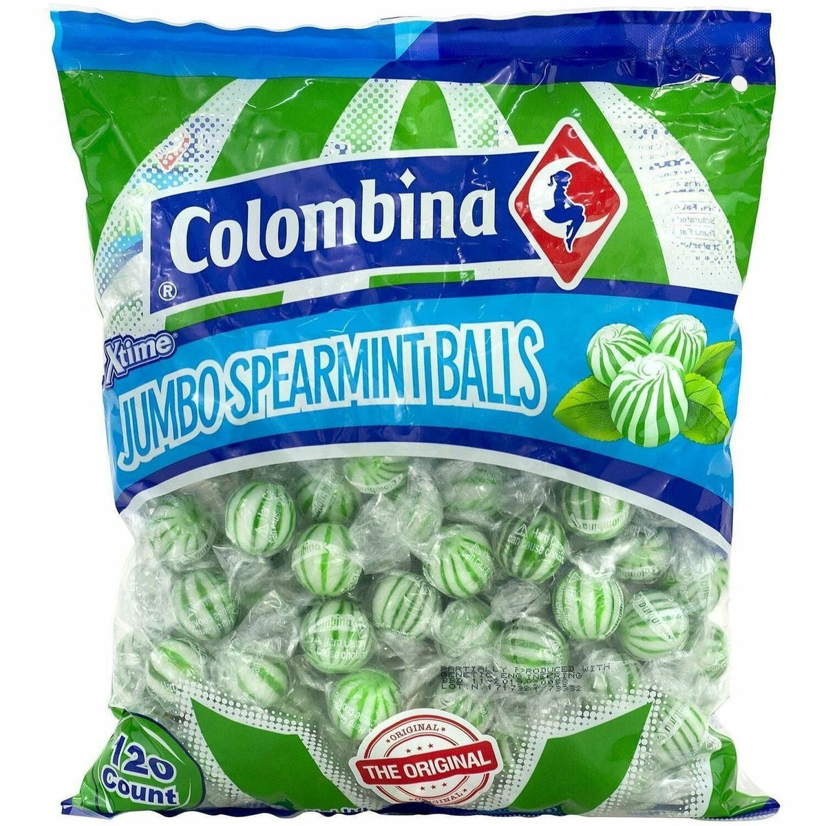 Green Rabbit Jumbo Spearmint Balls - 1500