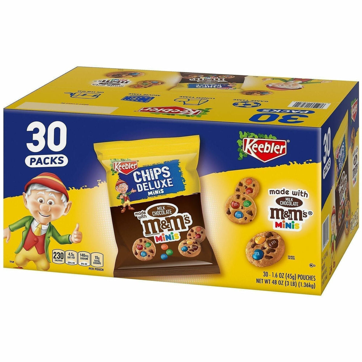 Green Rabbit Keebler Bite-Sized M&M Cookies - 2000